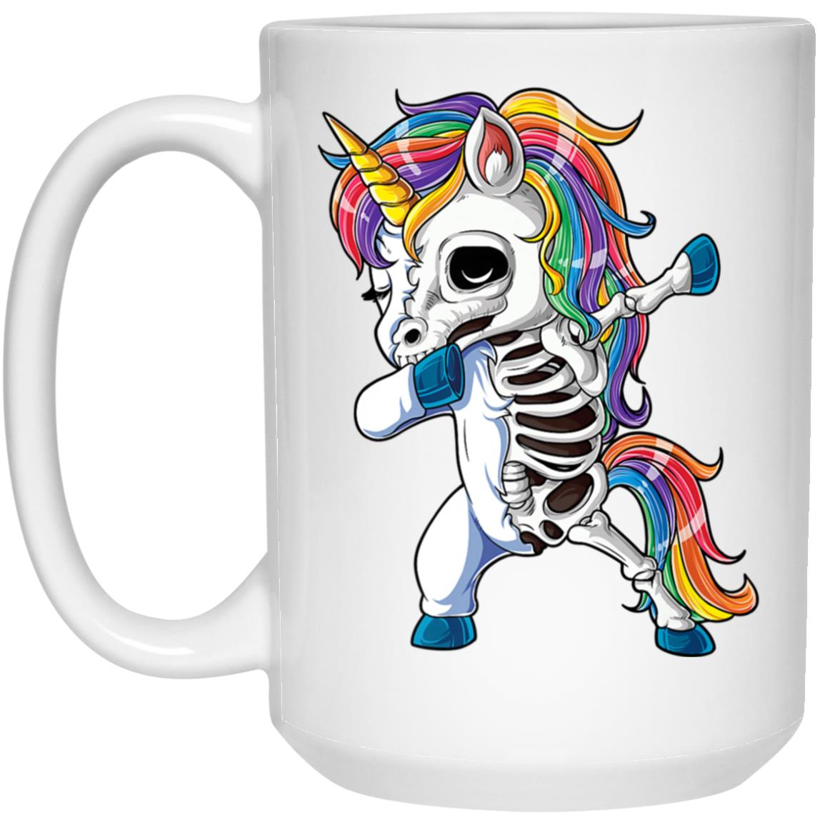Dabbing Unicorn Skeleton