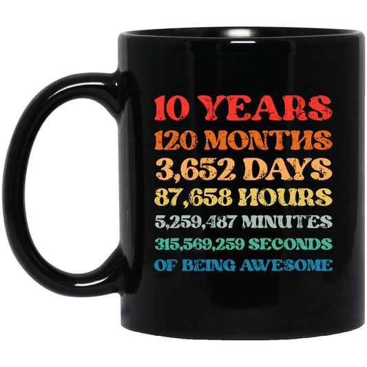 10 BM11OZ 11 oz. Black Mug