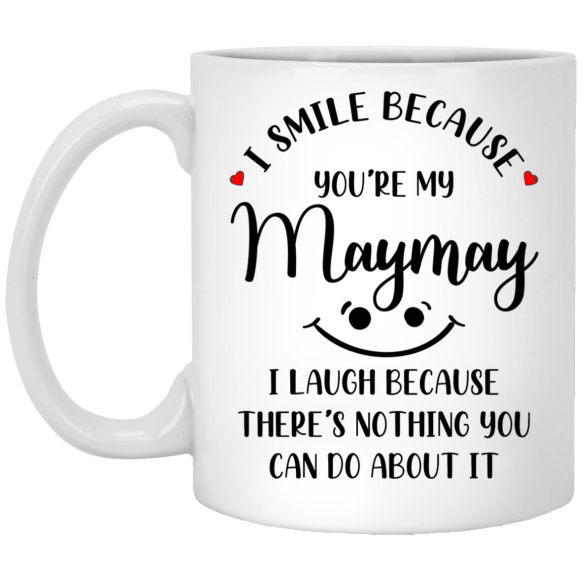 Maymay XP8434 11 oz. White Mug