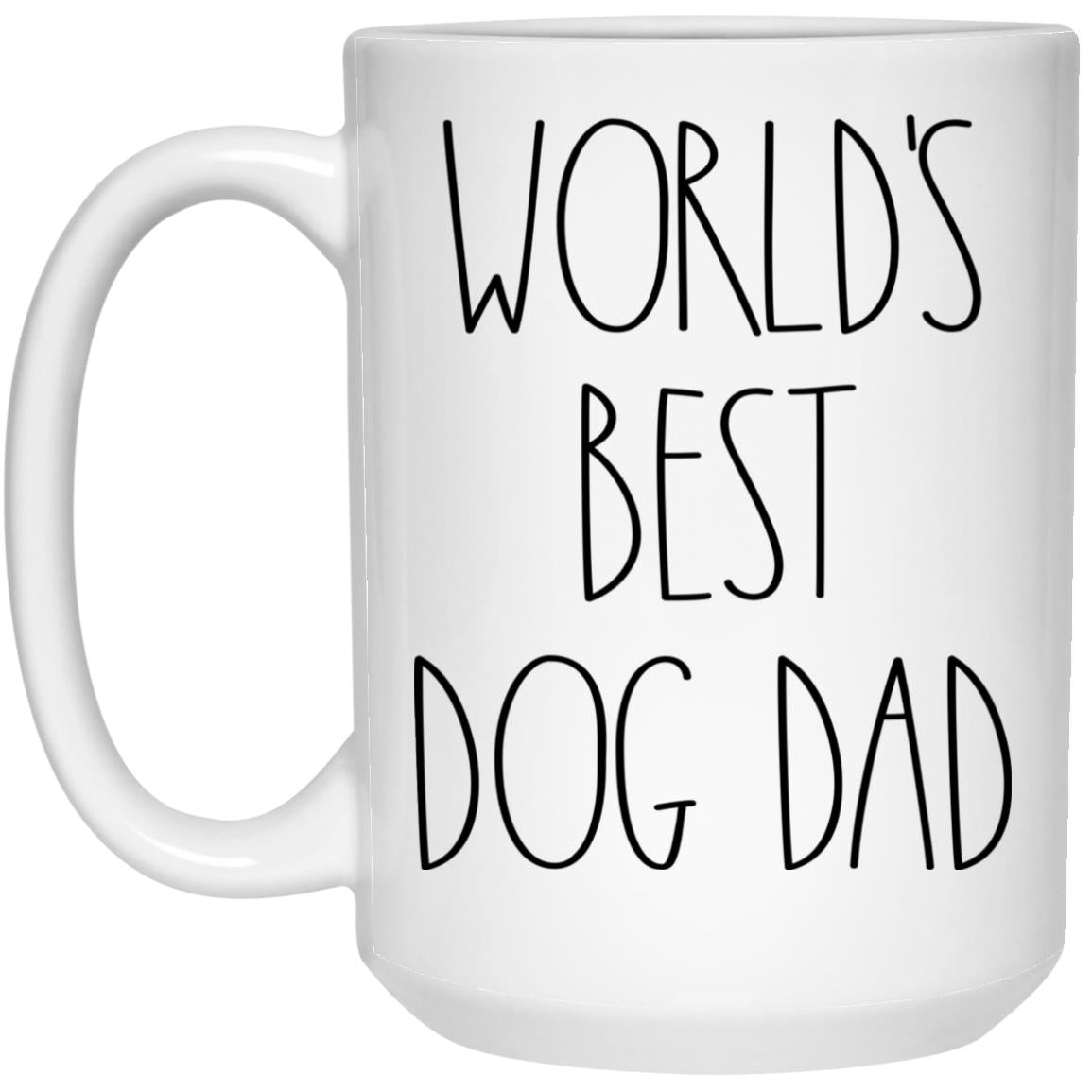 World's Best Dog Dad Mug