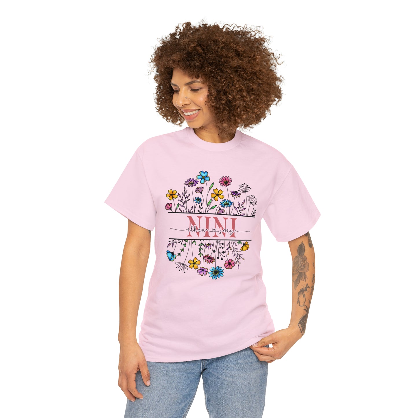 2899548277 Unisex T-Shirt 2XL Light Pink
