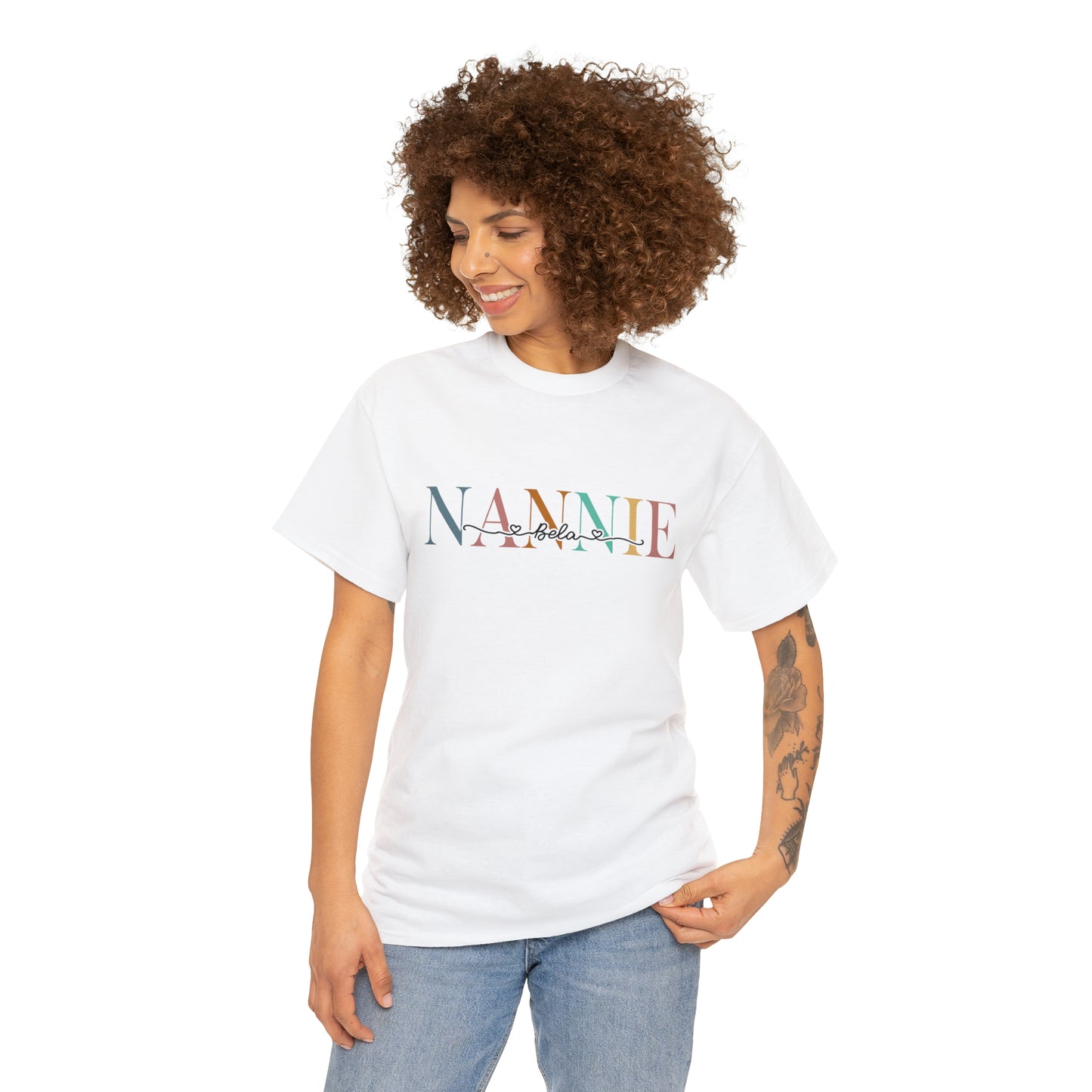 2897008310 Unisex T-Shirt L White 1