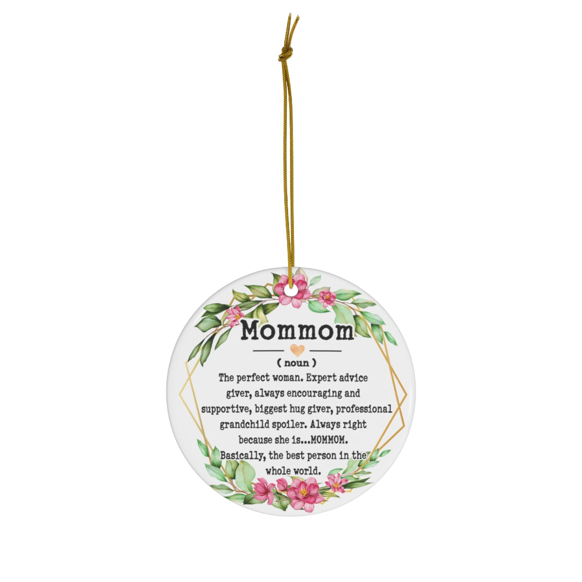 B09CH6VGD9 Mommom Noun Ornament