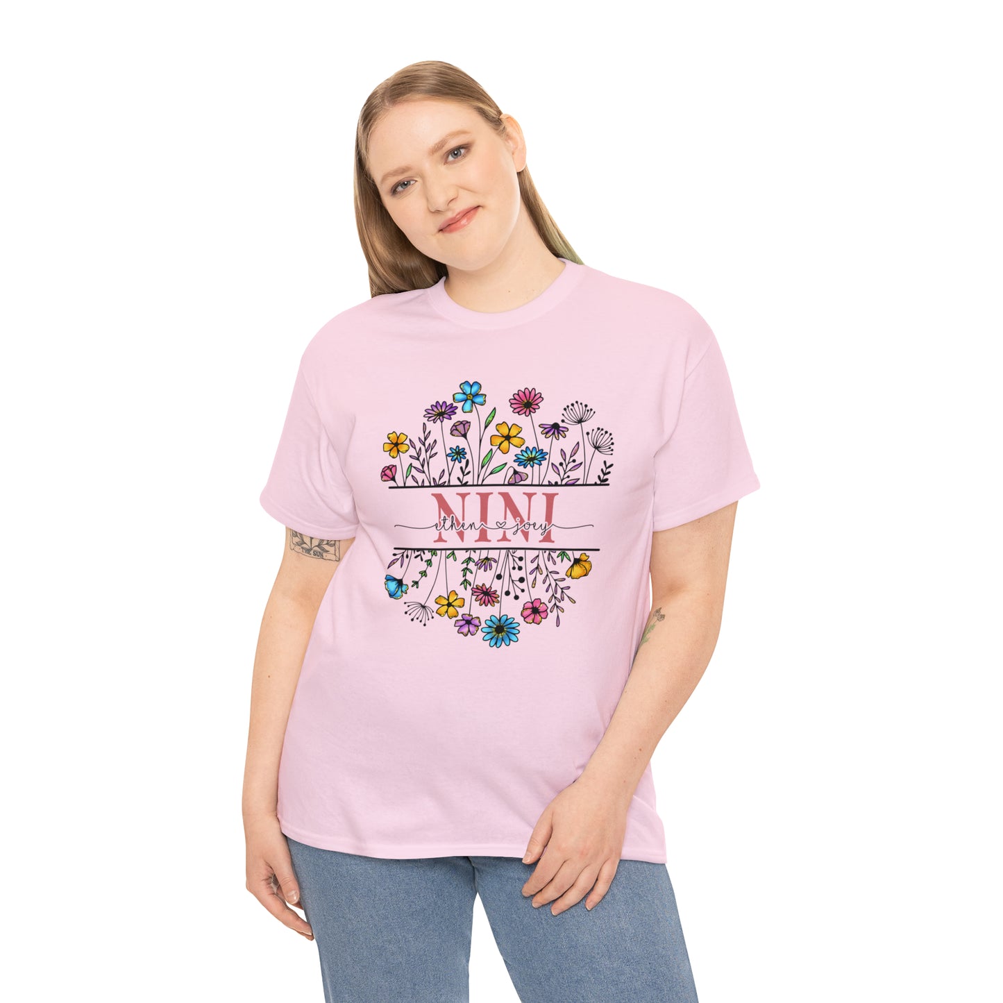 2899548277 Unisex T-Shirt 2XL Light Pink