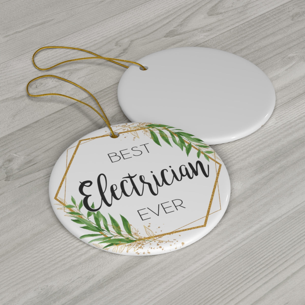 B09CH6V48P Electrician Christmas Ornament - Christmas Ornament Gift for Electrician