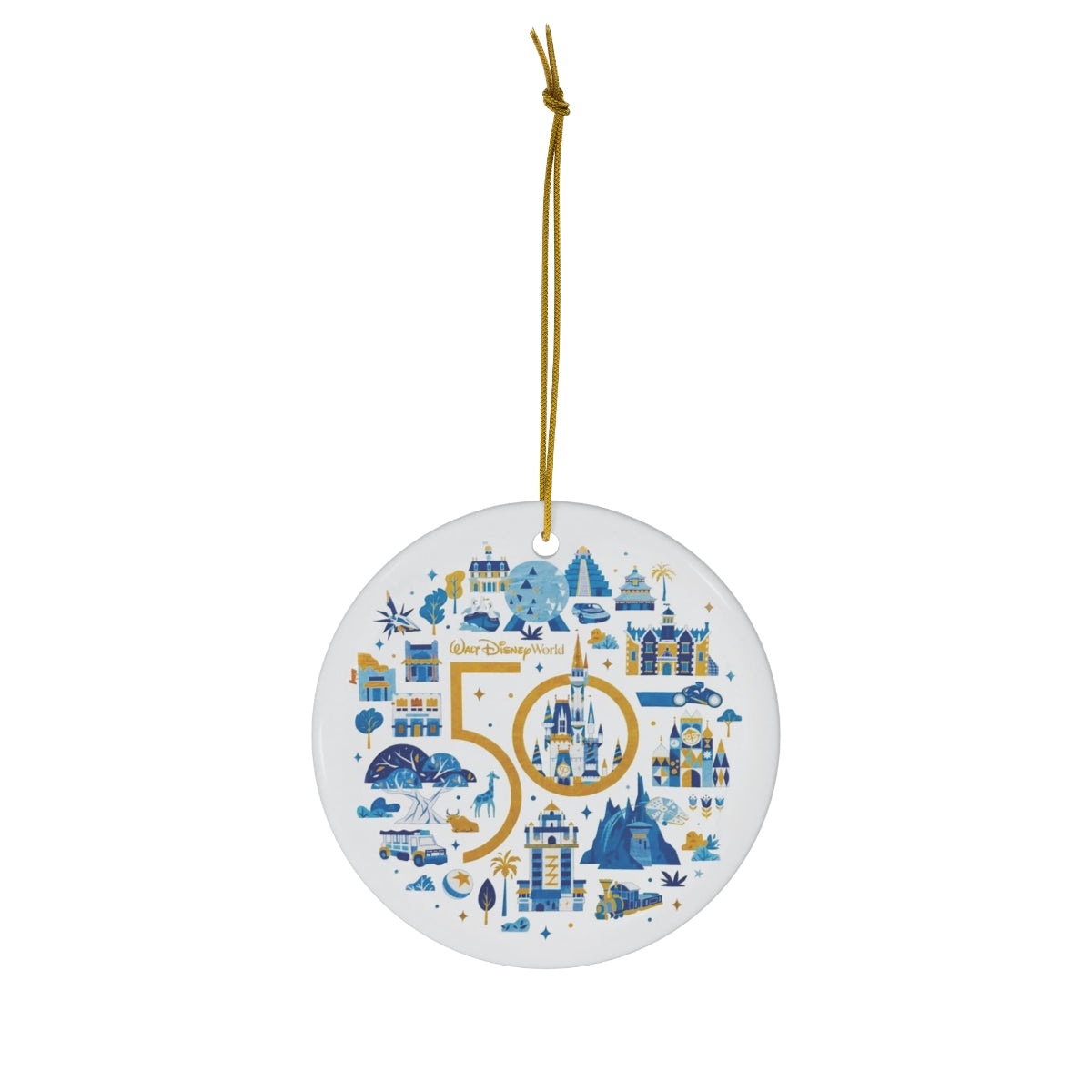 B0BK9VN11D - Disney 50Th Ornament - Both Sides