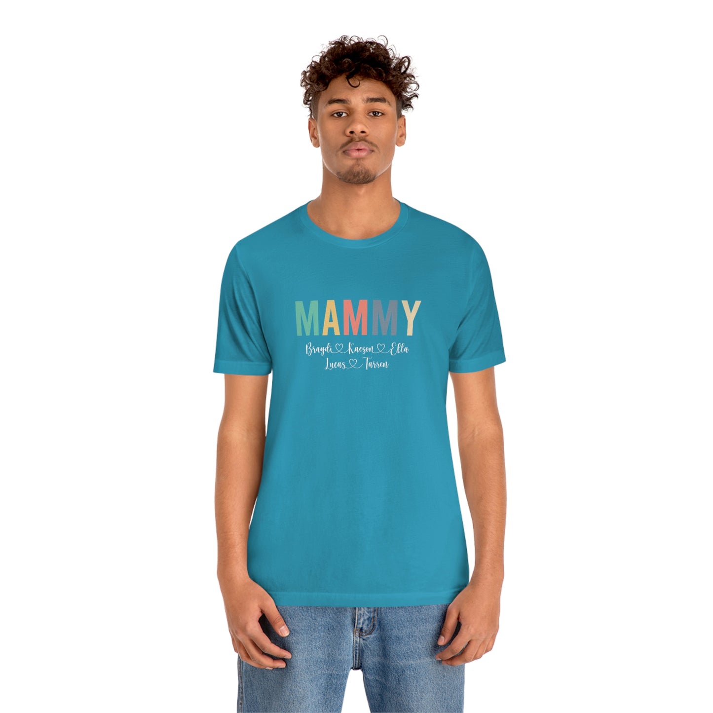 2851615069 T-shirt L Aqua