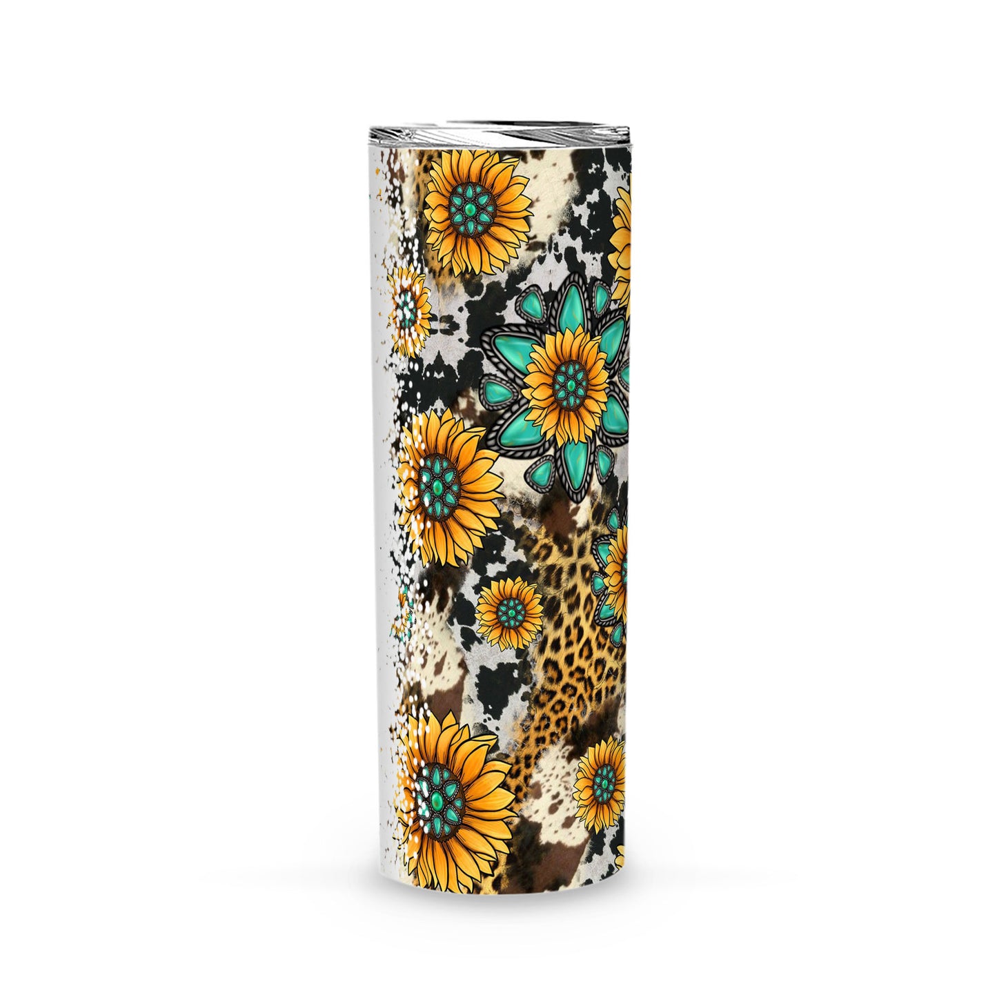 Amma Sunflower - Skinny Tumbler